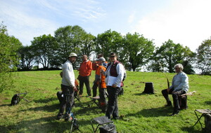 Dernière cible. Nous nous reposons au soleil