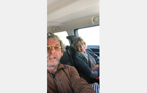 Retour. C'est parti pour 12H00 de trajet